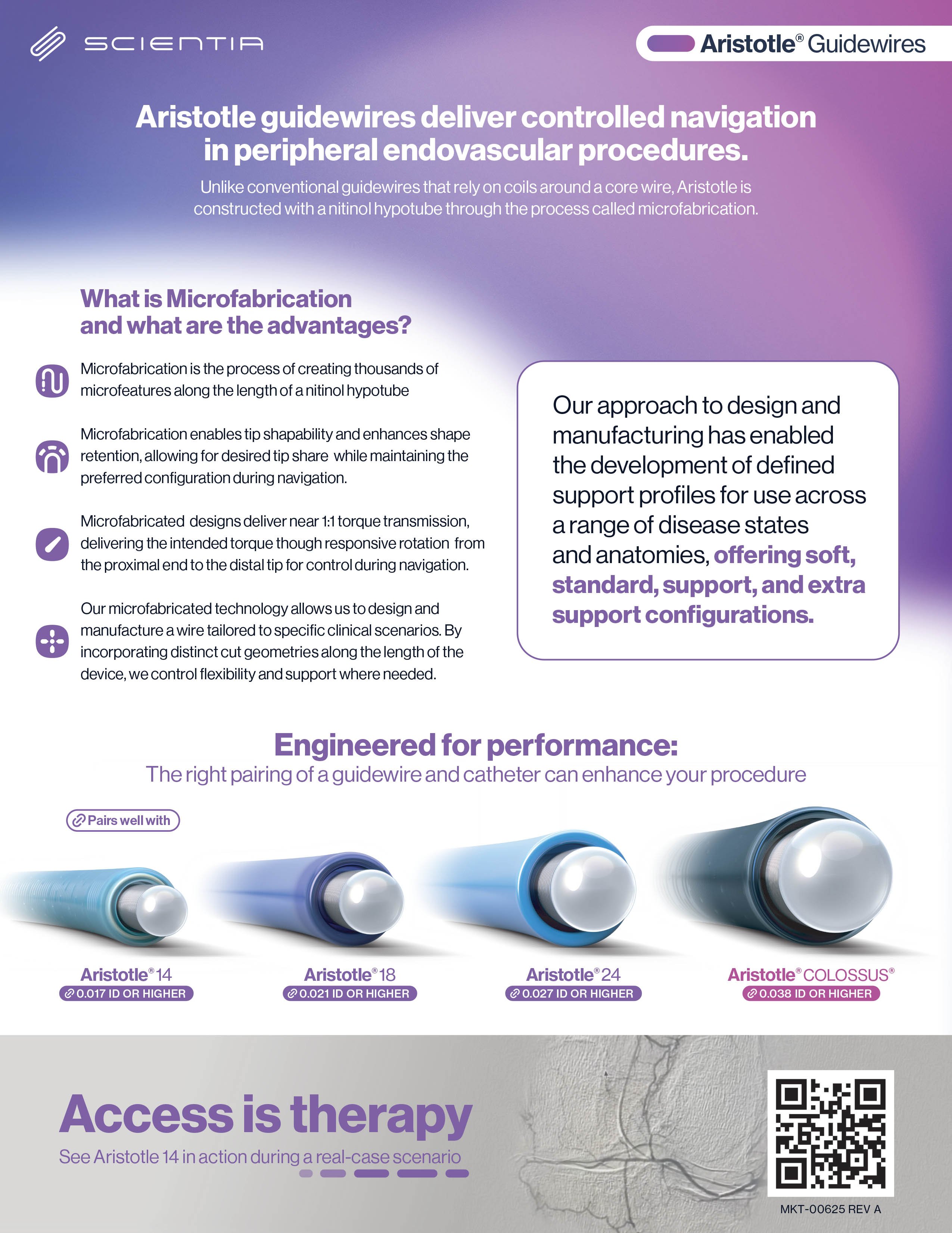 Aristotle® Guidewire Peripheral Product Overview-1